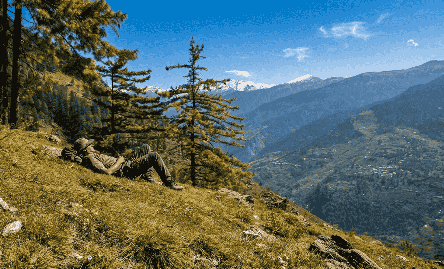 Hidden gem of Uttarakhand Kalap with scenic mountain valley view and peaceful offbeat village landscape