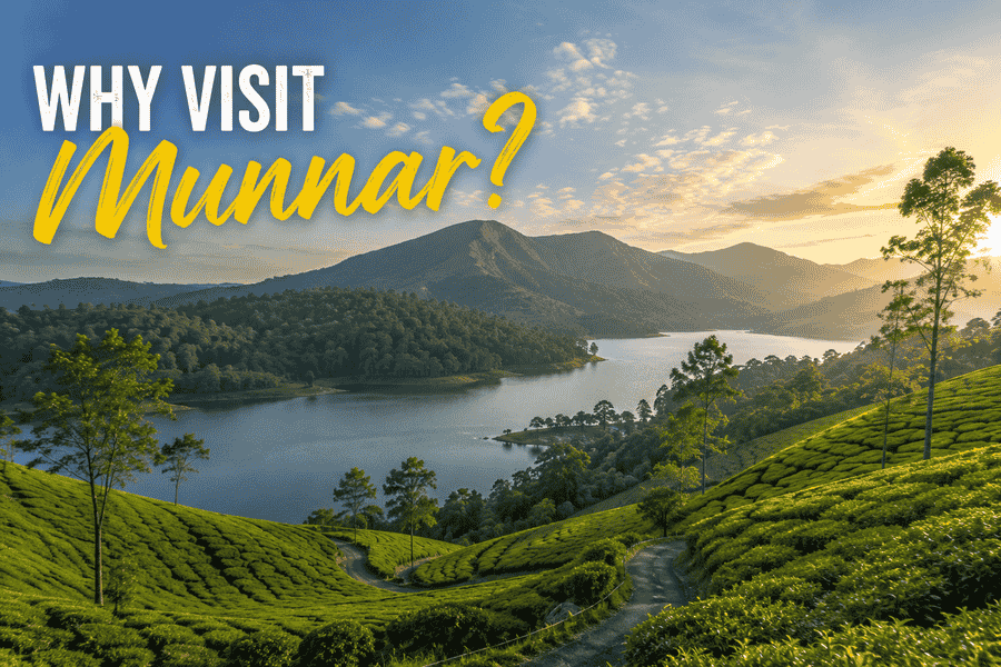 13 Best activities to Do in Munnar  “Why visit Munnar Kerala with tea plantations, scenic lake, winding road and sunrise mountain landscape”