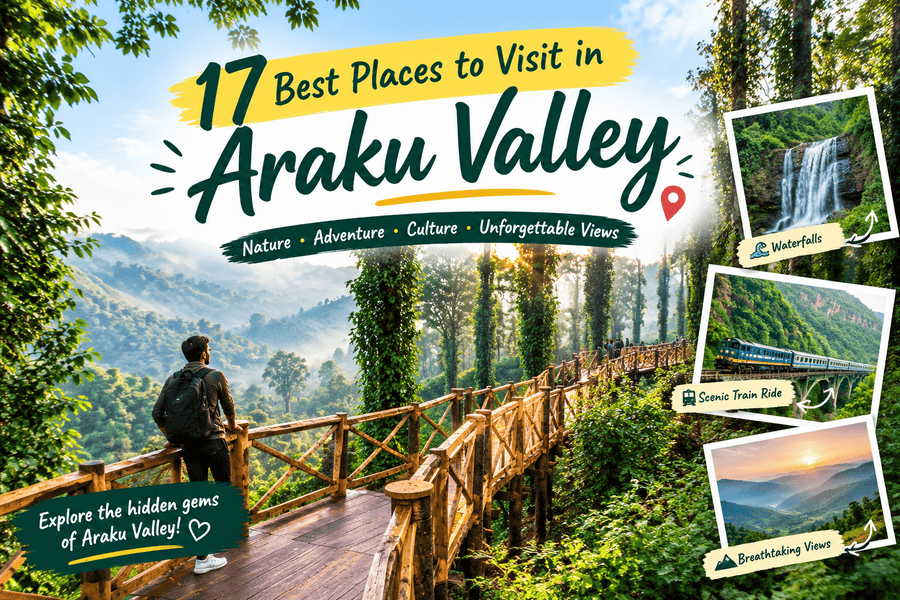 17 Best Places to Visit in Araku Valley