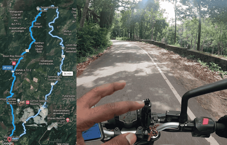 32-Km Loop Road best places to visit Yercaud